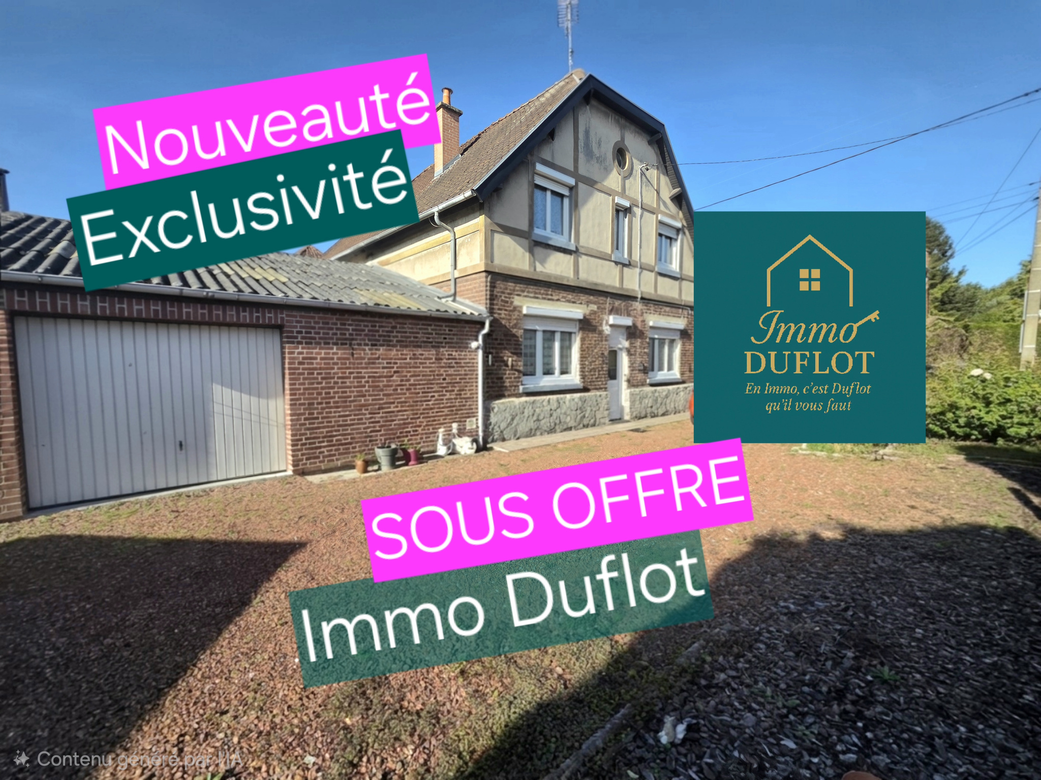 Maison à vendre à St amand les eaux, 71 m², 4 pièces – photo 2 sur 7